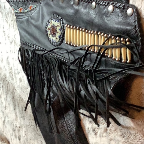 Western style motorcycle jacket - Picture 4 of 8